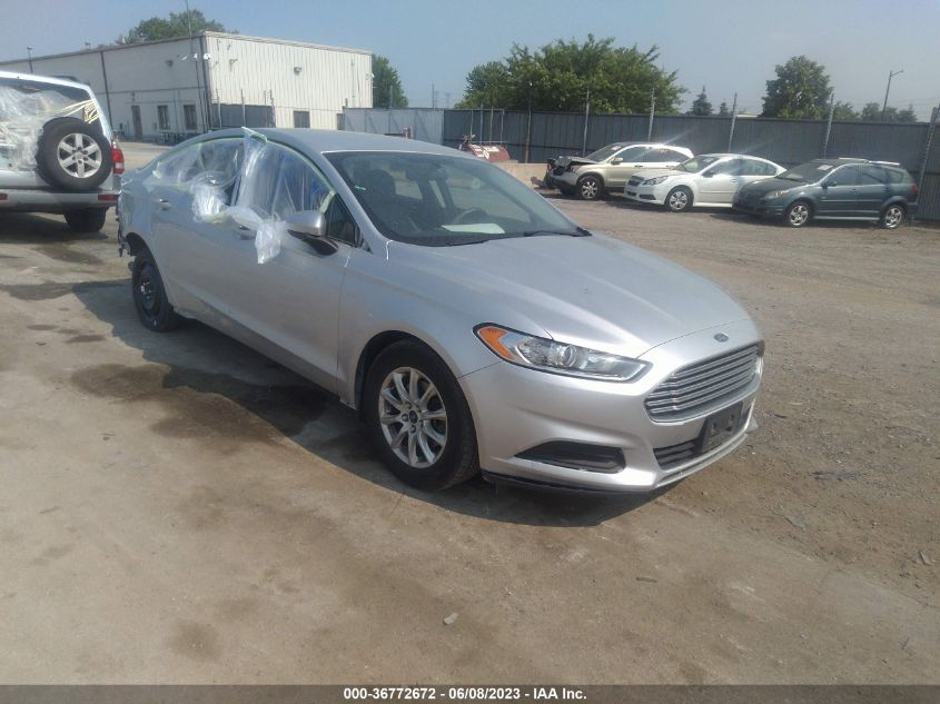 2016 FORD FUSION S - 3FA6P0G70GR283685