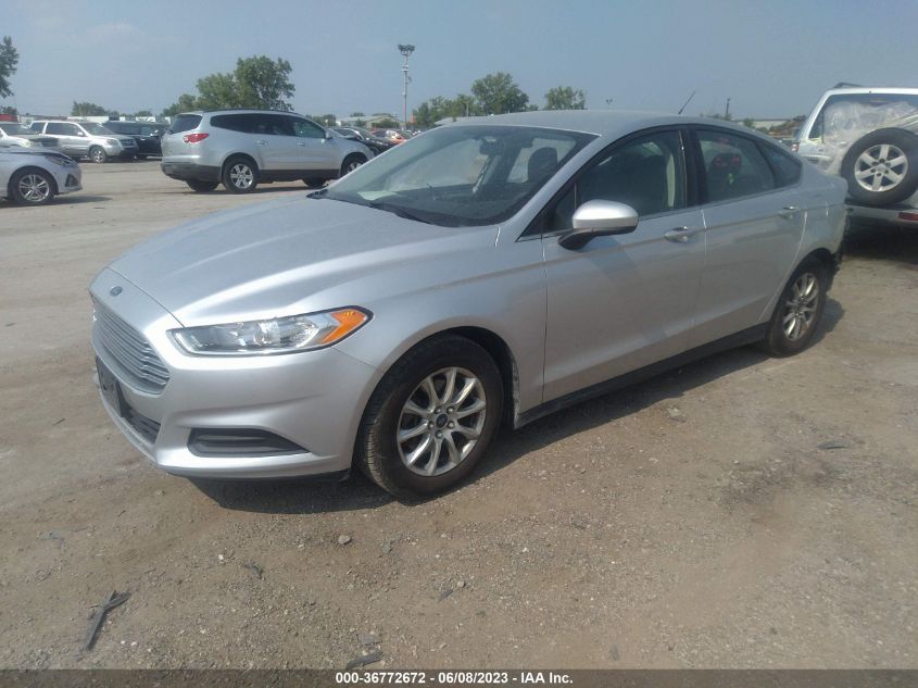 2016 FORD FUSION S - 3FA6P0G70GR283685