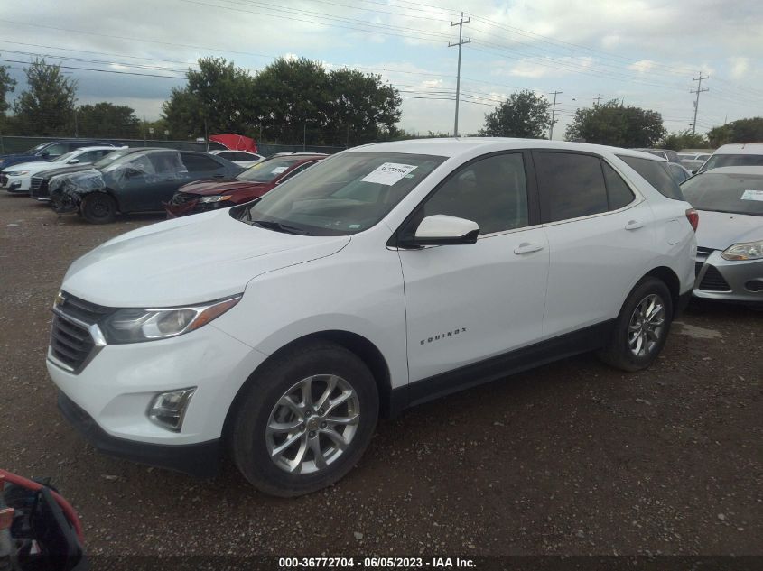 2021 CHEVROLET EQUINOX LT - 2GNAXKEV6M6116100