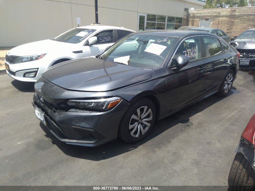 2023 HONDA CIVIC SEDAN LX - 2HGFE2F20PH541623
