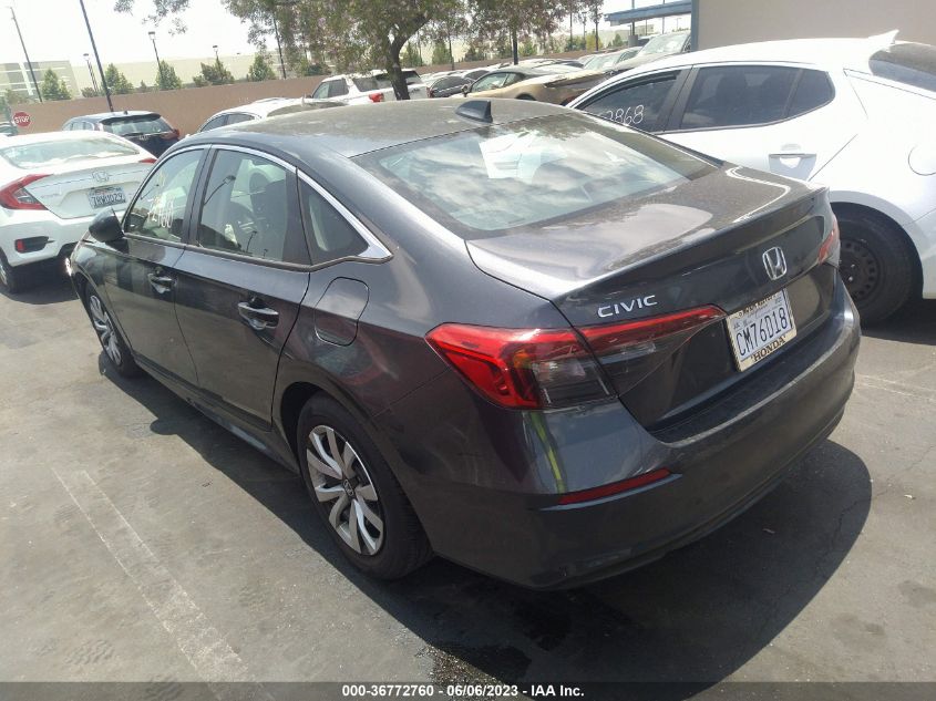 2023 HONDA CIVIC SEDAN LX - 2HGFE2F20PH541623