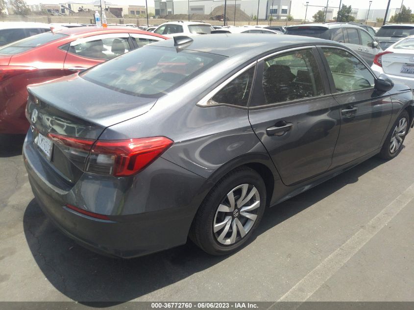 2023 HONDA CIVIC SEDAN LX - 2HGFE2F20PH541623