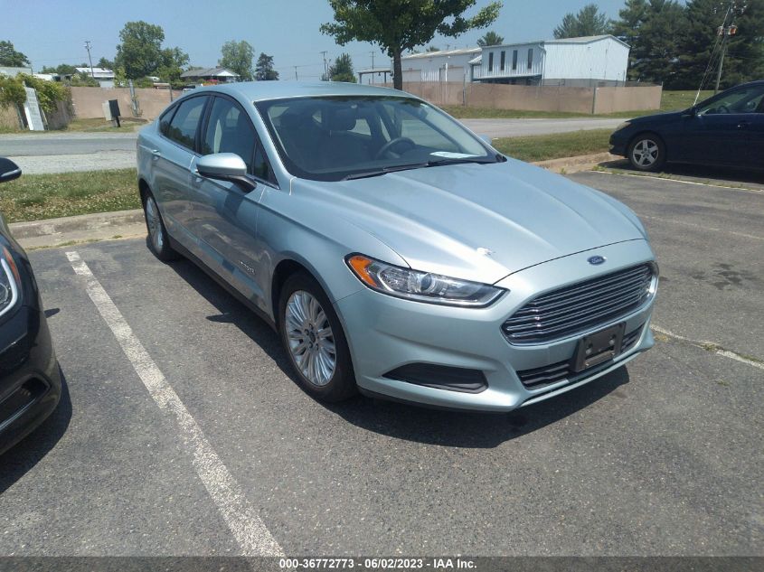 2014 FORD FUSION S HYBRID - 3FA6P0UU0ER368842