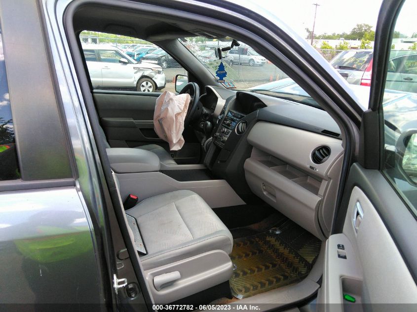 2013 HONDA PILOT LX - 5FNYF4H23DB044581