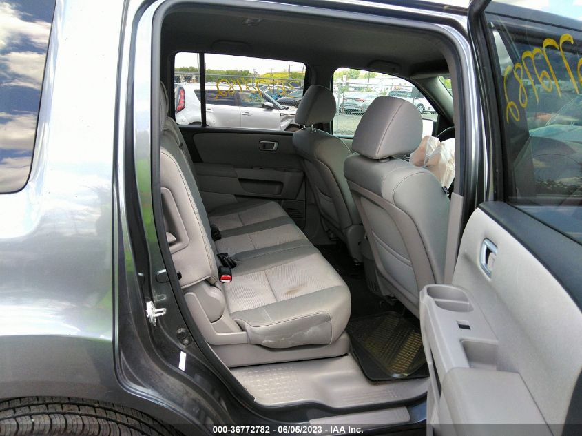 2013 HONDA PILOT LX - 5FNYF4H23DB044581