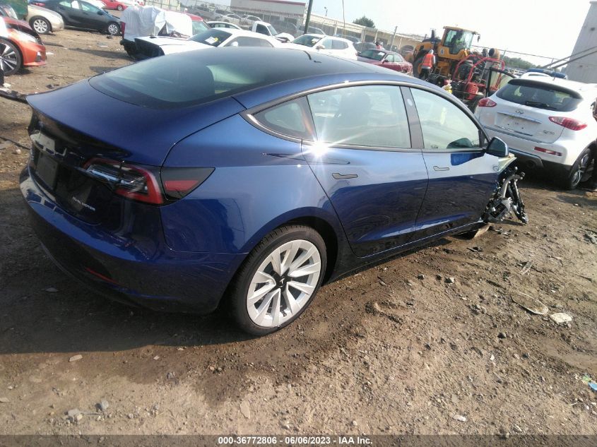 2021 TESLA MODEL 3 LONG RANGE - 5YJ3E1EB9MF045153