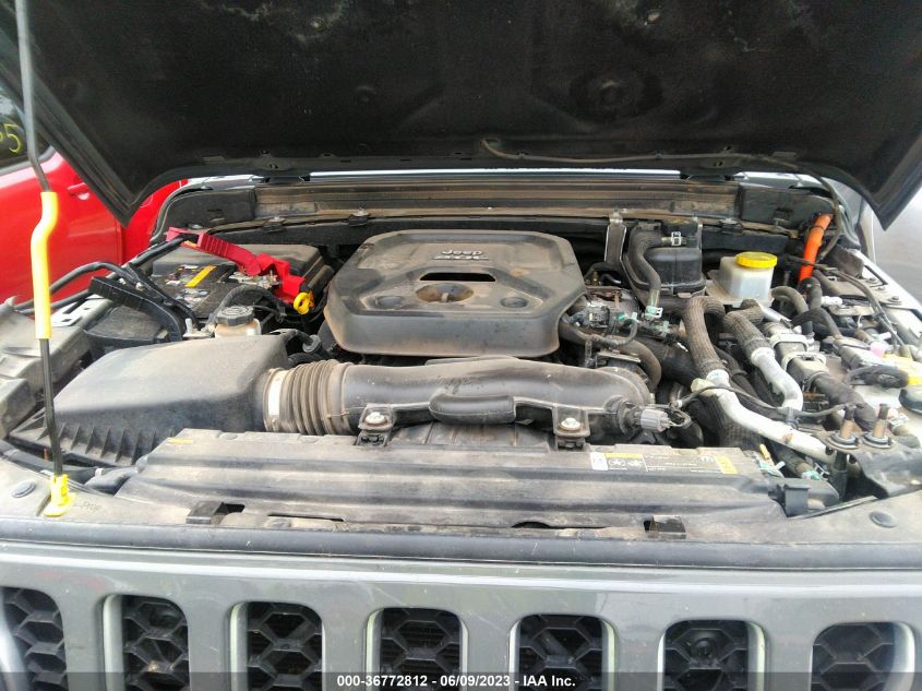 2021 JEEP WRANGLER 4XE UNLIMITED SAHARA 1C4JJXP64MW643717