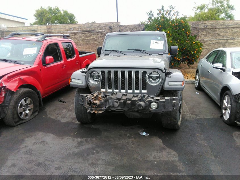 2021 JEEP WRANGLER 4XE UNLIMITED SAHARA 1C4JJXP64MW643717