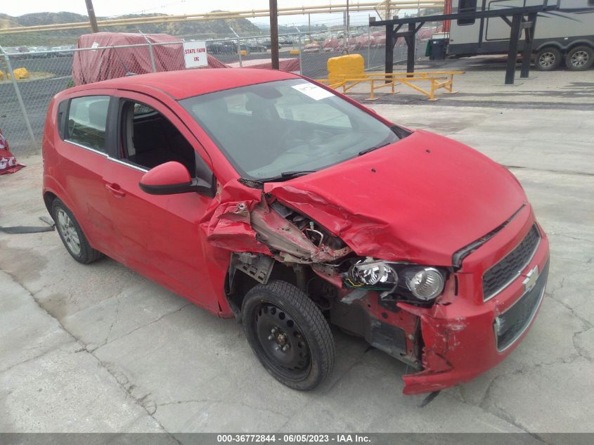 2013 CHEVROLET SONIC LT - 1G1JC6SG1D4118817