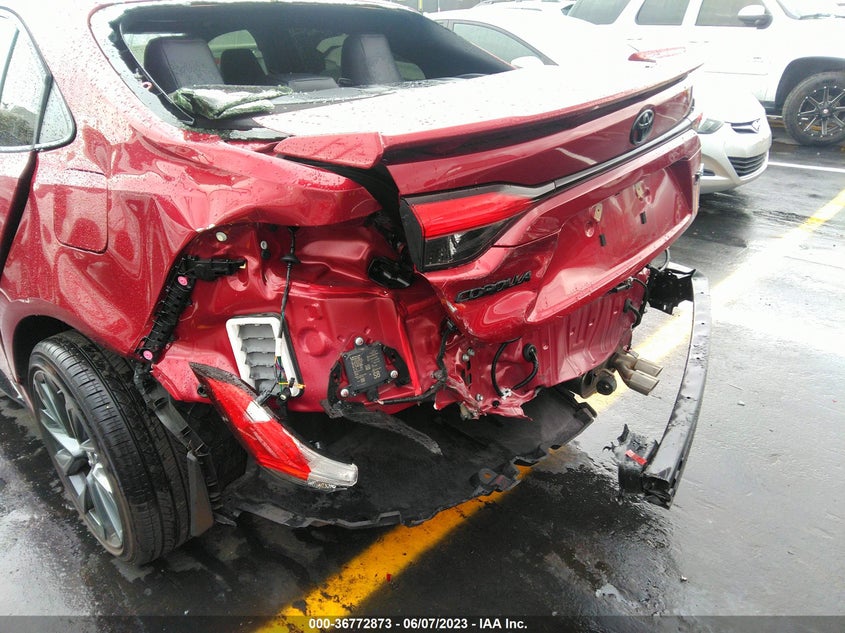VIN JTDT4MCE3PJ100405 2023 TOYOTA COROLLA XSE