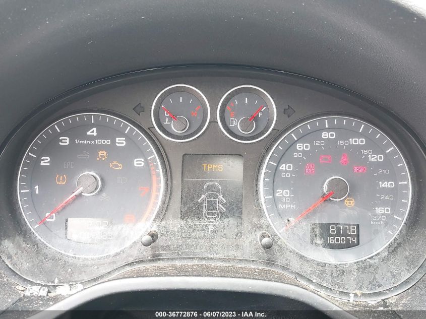 2013 AUDI A3 PREMIUM - WAUBEAFM4DA002034