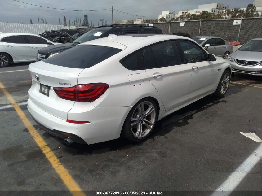 2015 BMW 5 SERIES GRAN TURISMO 535I - WBA5M2C56FGH99120
