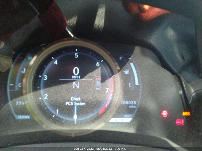 2016 LEXUS IS 350 - JTHCE1D22G5012730