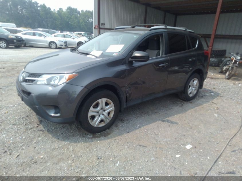 2014 TOYOTA RAV4 LE - JTMZFREV2EJ002509