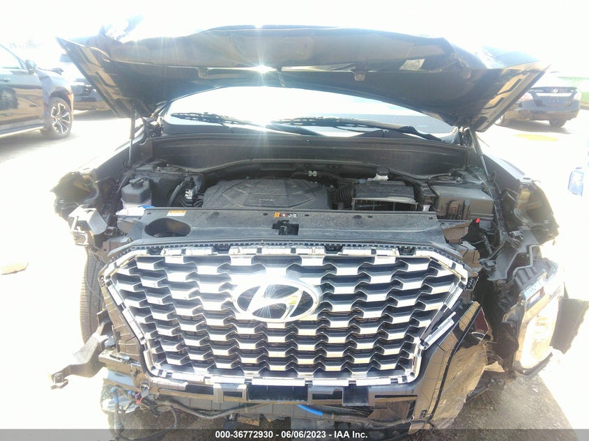 VIN KM8R4DHE3MU327358 2021 HYUNDAI PALISADE SEL