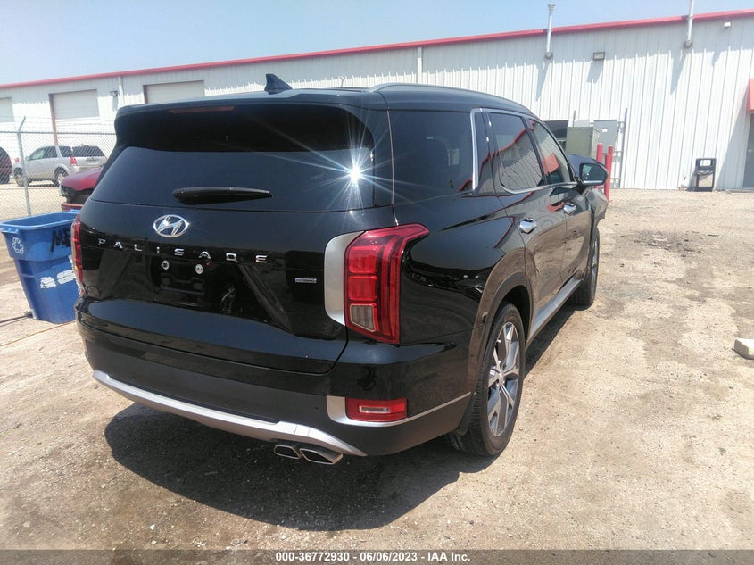 VIN KM8R4DHE3MU327358 2021 HYUNDAI PALISADE SEL