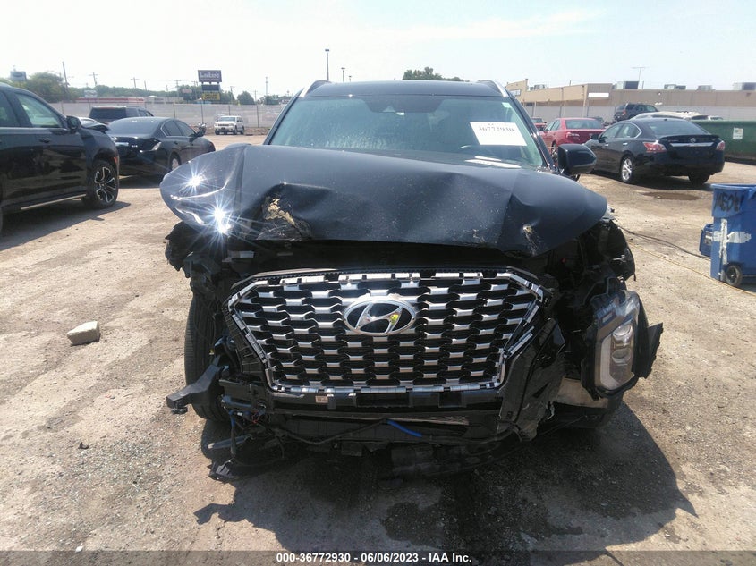 VIN KM8R4DHE3MU327358 2021 HYUNDAI PALISADE SEL