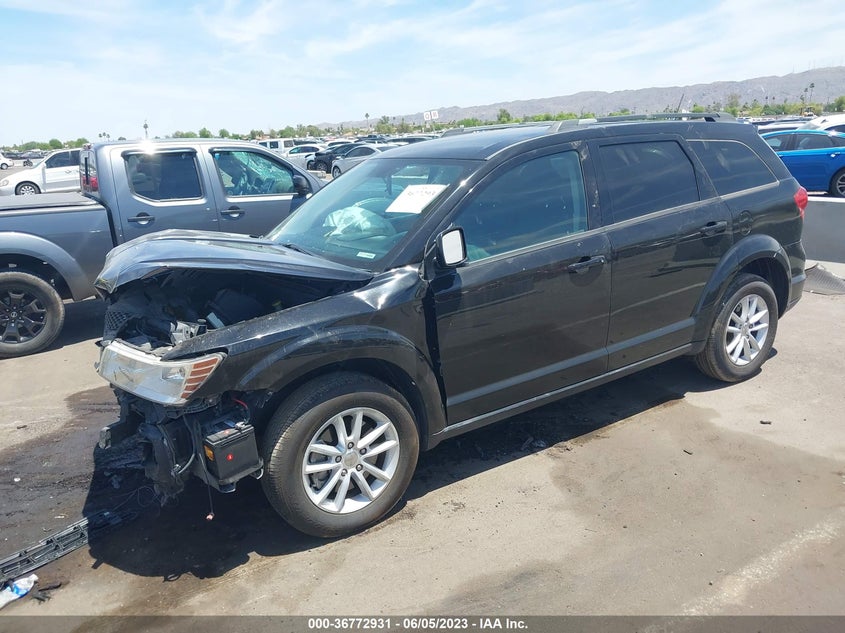 VIN 3C4PDCBG9HT591197 2017 DODGE JOURNEY SXT