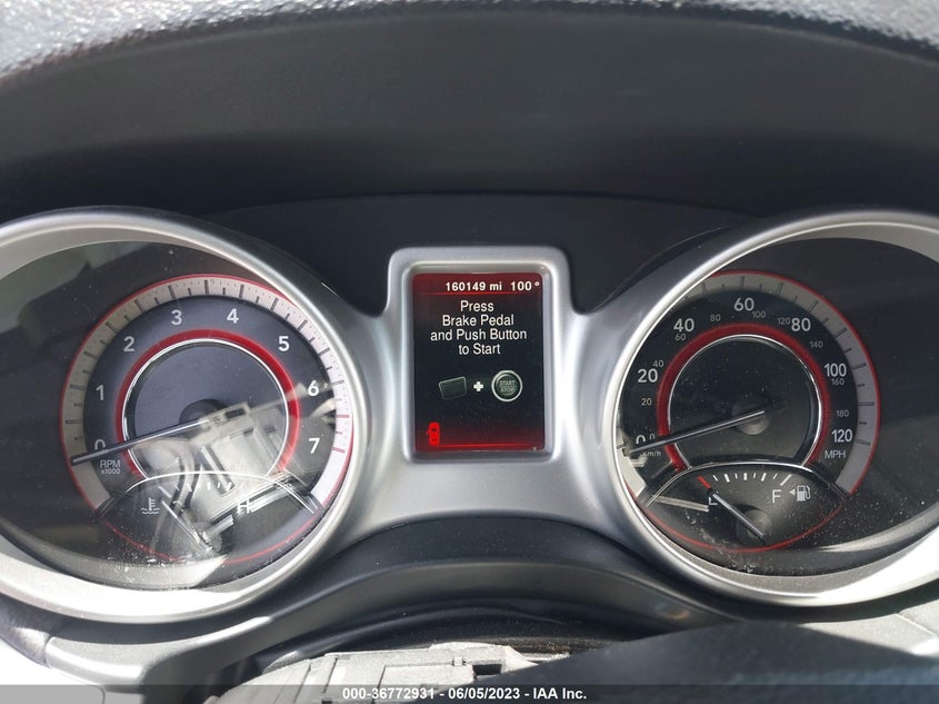 VIN 3C4PDCBG9HT591197 2017 DODGE JOURNEY SXT