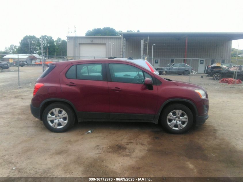 2016 CHEVROLET TRAX LS - 3GNCJKSB6GL137162
