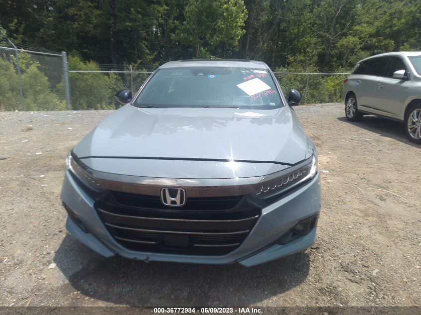 2022 HONDA ACCORD SEDAN SPORT - 1HGCV2F39NA013876