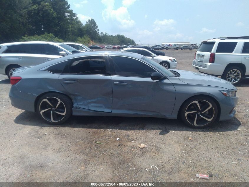 2022 HONDA ACCORD SEDAN SPORT - 1HGCV2F39NA013876