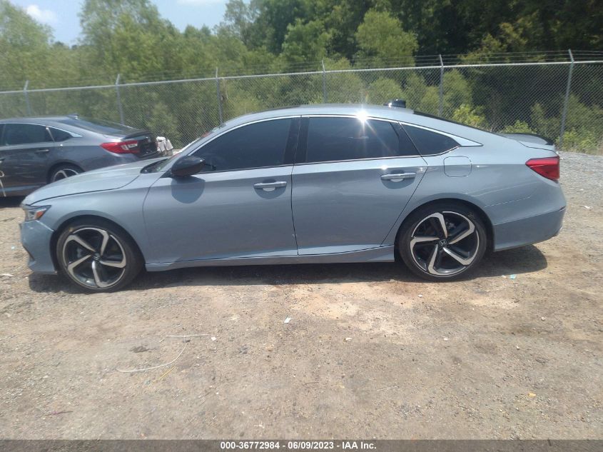 2022 HONDA ACCORD SEDAN SPORT - 1HGCV2F39NA013876