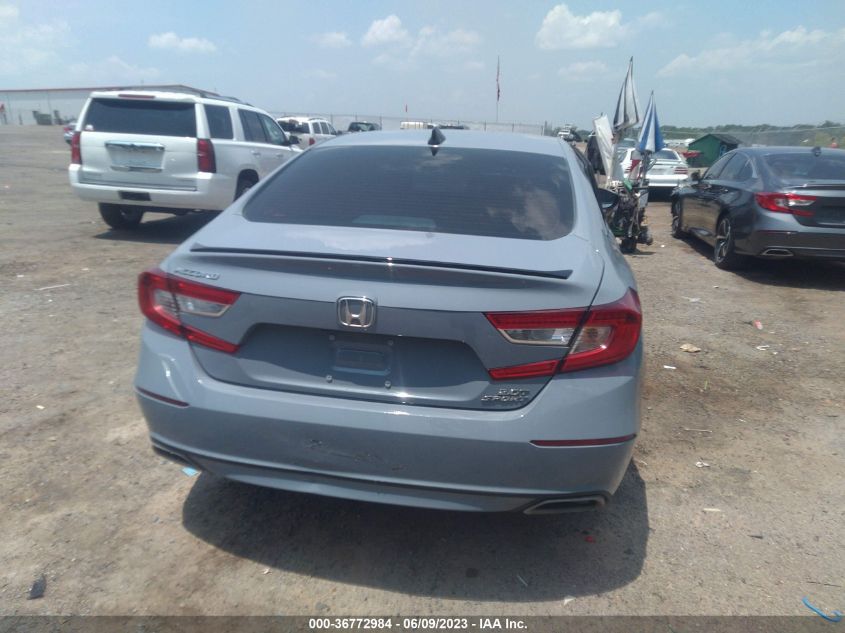 2022 HONDA ACCORD SEDAN SPORT - 1HGCV2F39NA013876