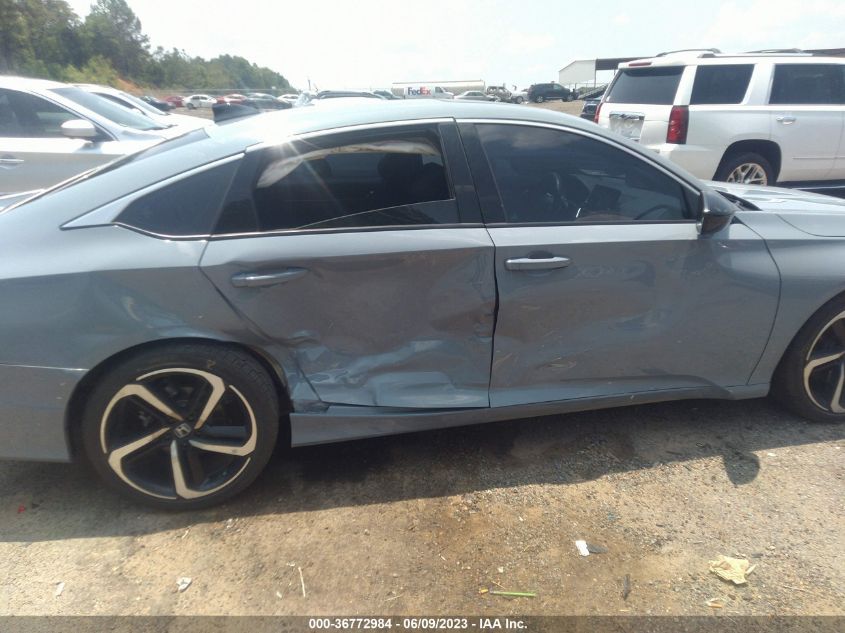 2022 HONDA ACCORD SEDAN SPORT - 1HGCV2F39NA013876