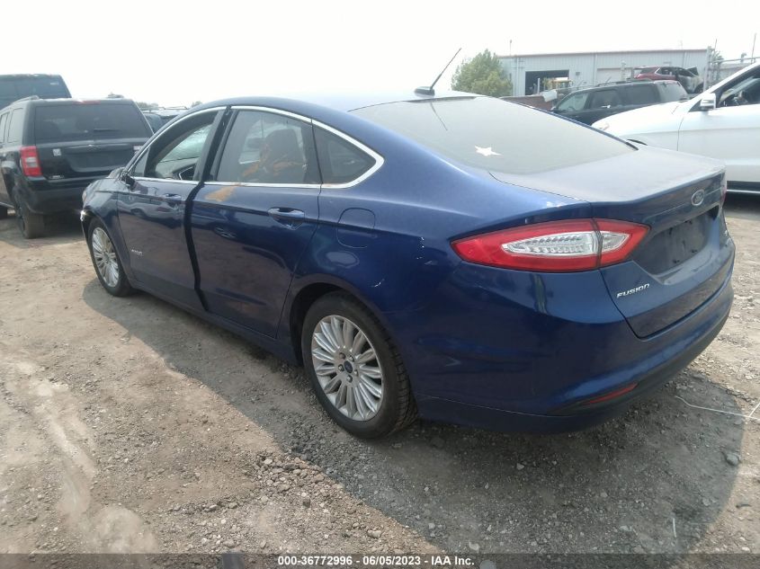 2015 FORD FUSION SE HYBRID - 3FA6P0LU6FR199882