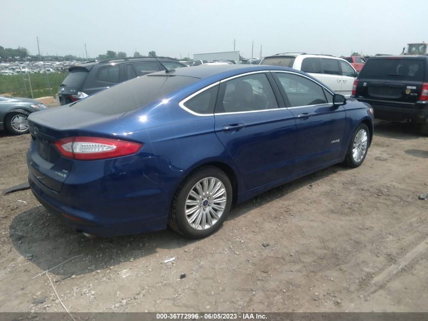 2015 FORD FUSION SE HYBRID - 3FA6P0LU6FR199882