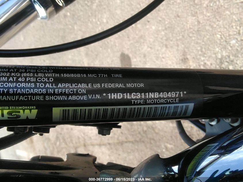 2022 HARLEY-DAVIDSON XL1200 X - 1HD1LC311NB404971