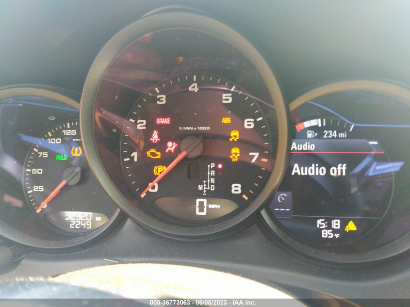 2018 PORSCHE MACAN - WP1AA2A59JLB25374