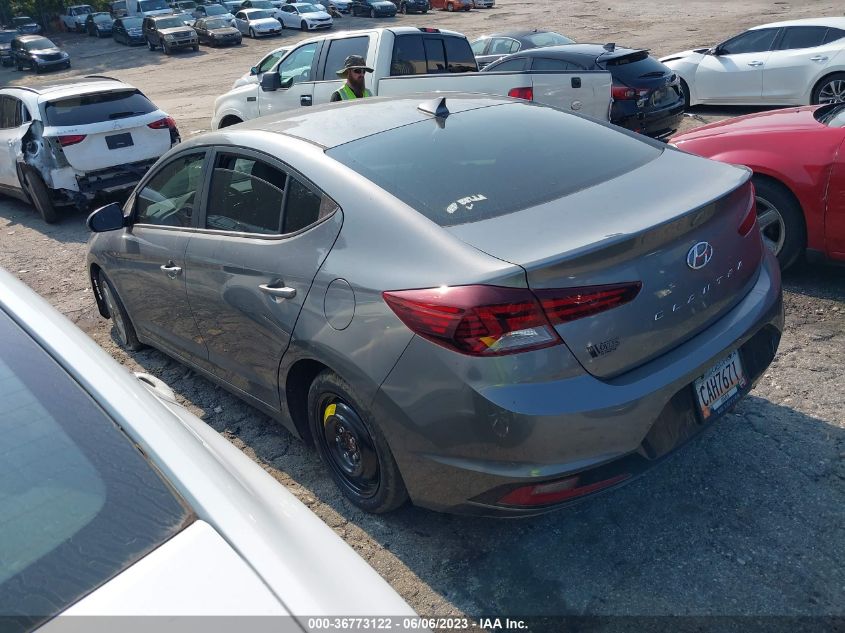 2019 HYUNDAI ELANTRA SEL - 5NPD84LF6KH410311