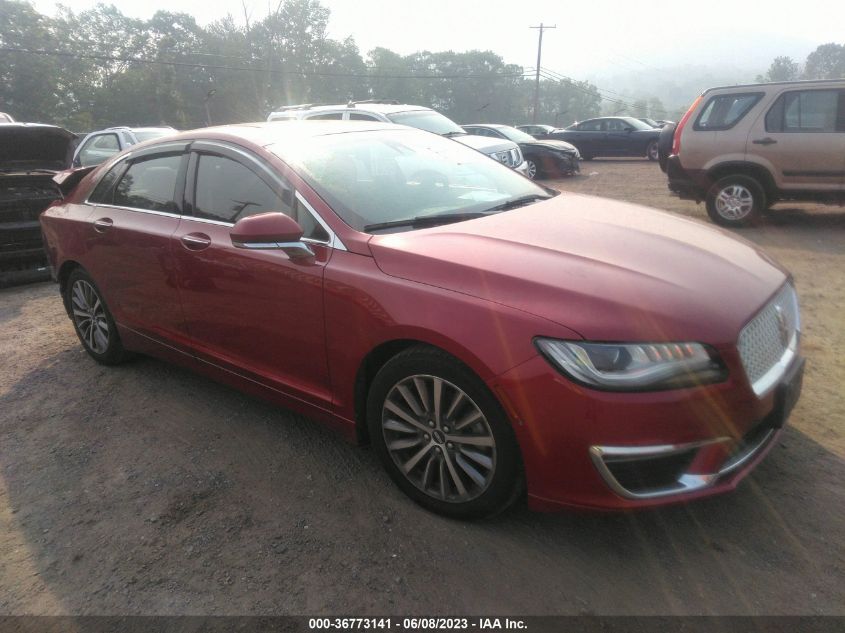 2018 LINCOLN MKZ SELECT - 3LN6L5D96JR629072