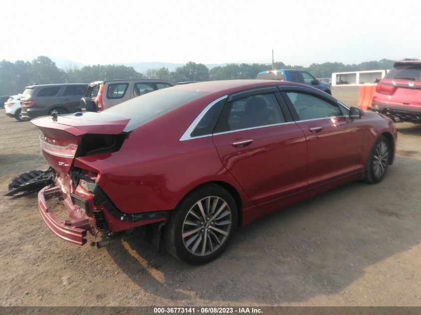 2018 LINCOLN MKZ SELECT - 3LN6L5D96JR629072