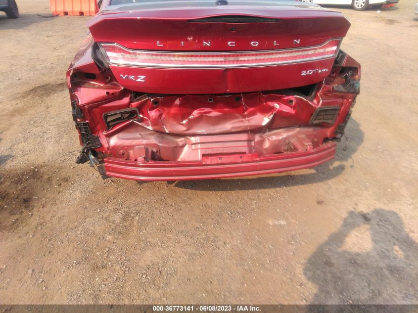 2018 LINCOLN MKZ SELECT - 3LN6L5D96JR629072
