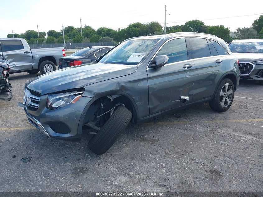 VIN WDC0G4JB2JV079625 2018 MERCEDES-BENZ GLC 300