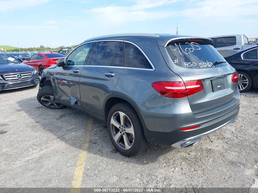 VIN WDC0G4JB2JV079625 2018 MERCEDES-BENZ GLC 300