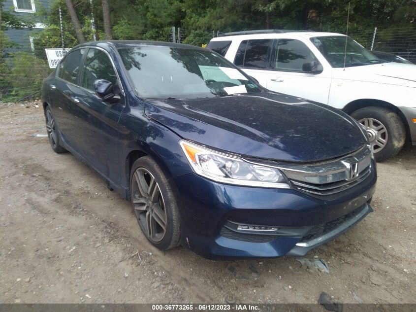 2017 HONDA ACCORD SEDAN SPORT SE - 1HGCR2F11HA288231