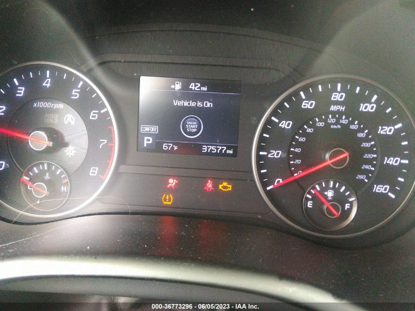 2019 KIA STINGER BASE - KNAE15LA8K6062330