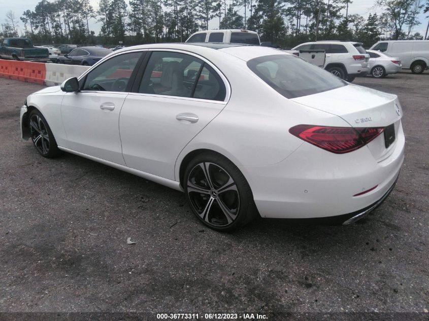 2023 MERCEDES-BENZ C-CLASS C 300 - W1KAF4GB8PR101588