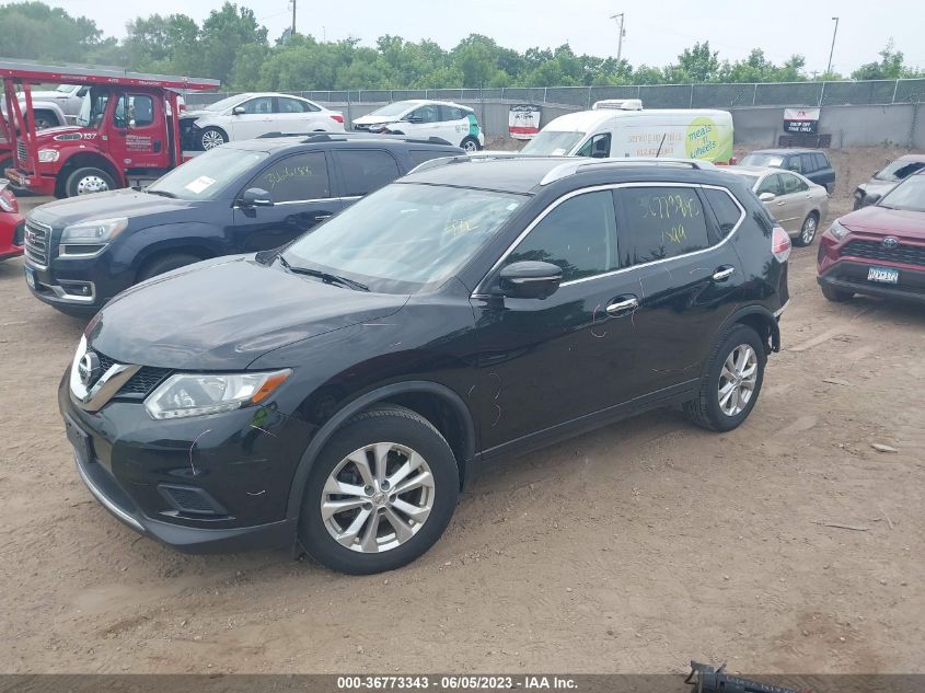 2015 NISSAN ROGUE SV - KNMAT2MV5FP506971