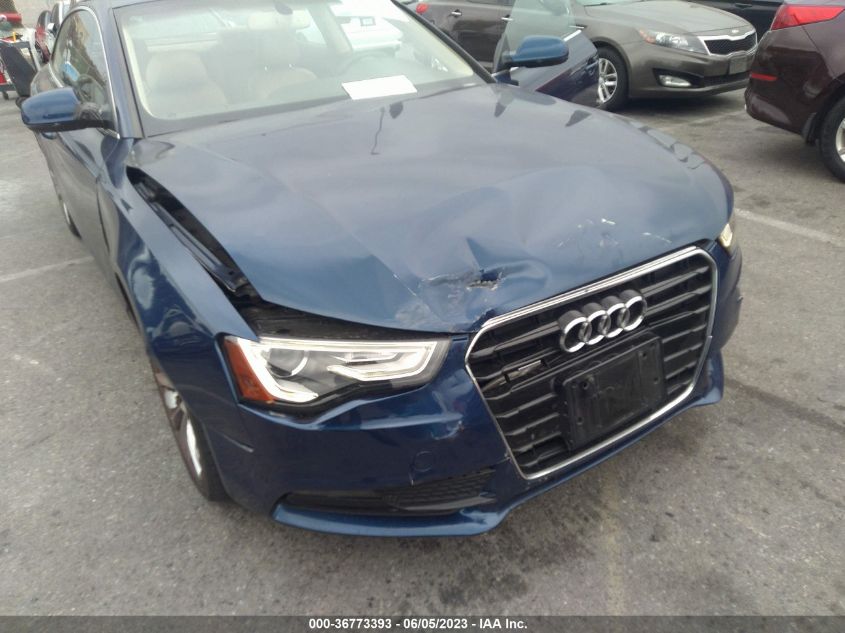 2014 AUDI A5 PREMIUM PLUS - WAULFAFR6EA056529