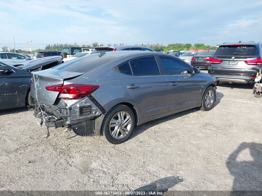 2019 HYUNDAI ELANTRA SEL/VALUE/LIMITED - KMHD84LF1KU812917