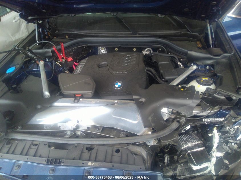 2022 BMW X3 SDRIVE30I - 5UX43DP02N9K14544