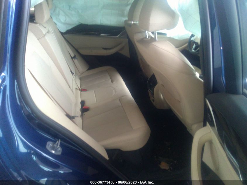 2022 BMW X3 SDRIVE30I - 5UX43DP02N9K14544