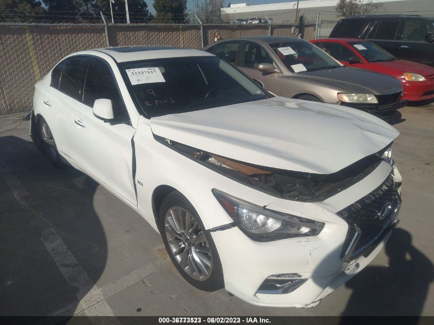 2018 INFINITI Q50 3.0T LUXE - JN1EV7AP7JM364344