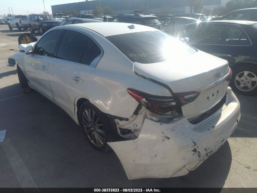 2018 INFINITI Q50 3.0T LUXE - JN1EV7AP7JM364344