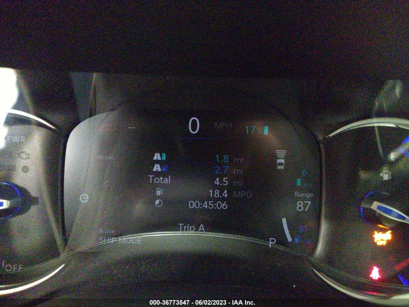 2023 CHRYSLER PACIFICA HYBRID TOURING L - 2C4RC1L74PR555904